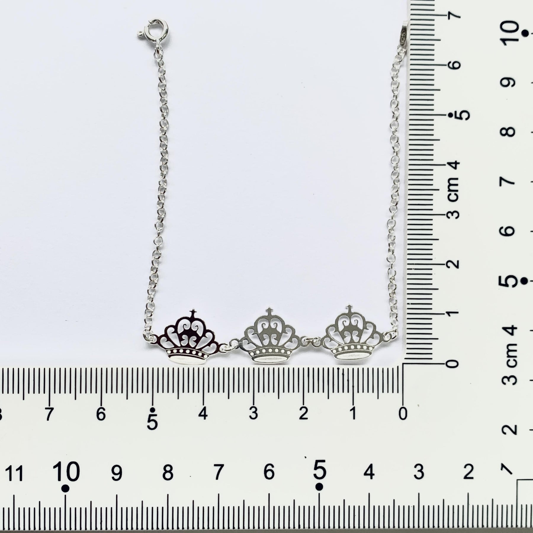 Pulseira 3 Coroas Princesa