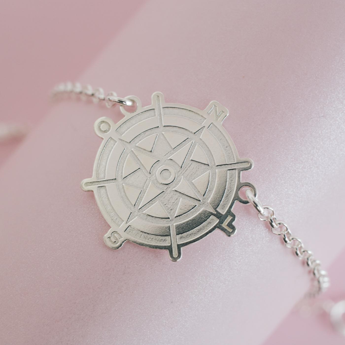 Pulseira Rosa Dos Ventos
