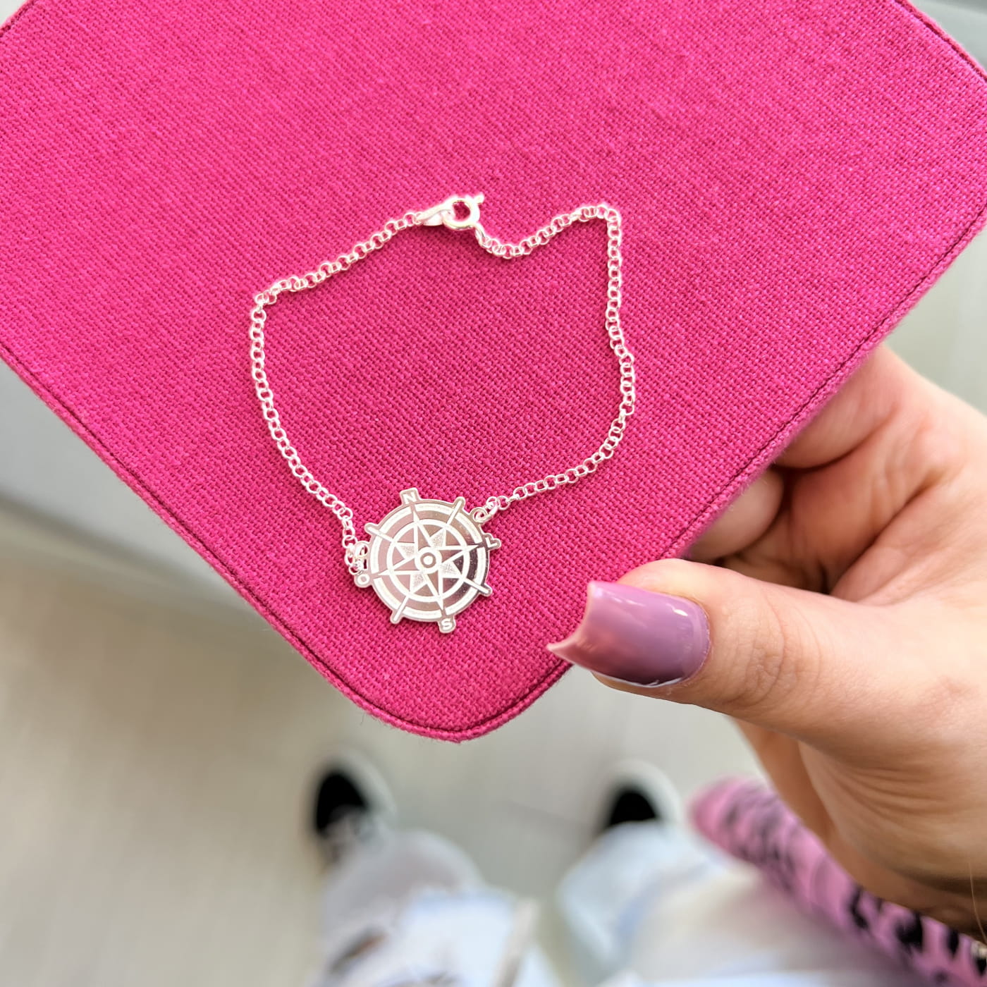 Pulseira Rosa Dos Ventos