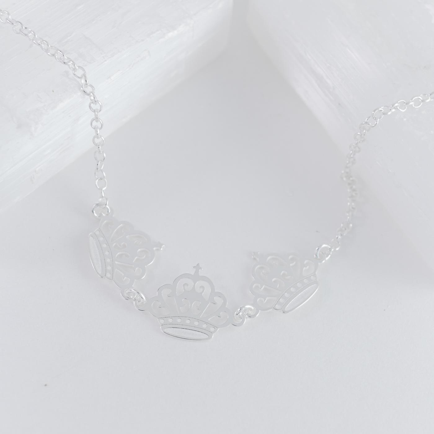 Pulseira 3 Coroas Princesa