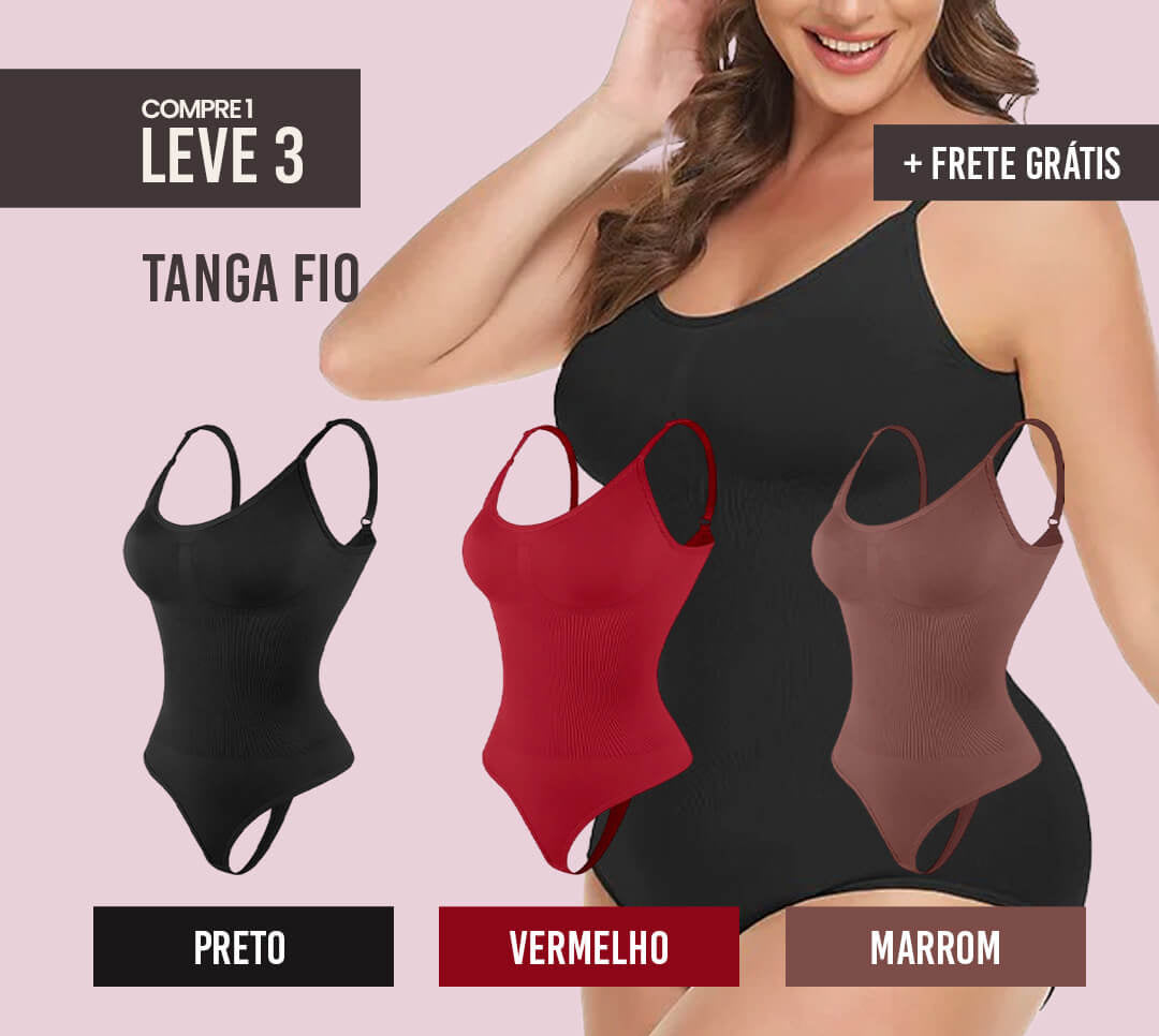 Body Modelador - ShapeSlim™ [COMPRE 1 & LEVE 3]
